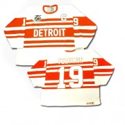 Detroit Red Wings ＃19 Men's Steve Yzerman CCM Premier White Throwback Jersey