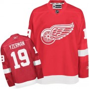 Detroit Red Wings ＃19 Youth Steve Yzerman Reebok Authentic Red Home Jersey