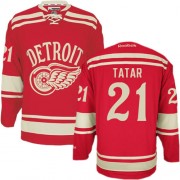 Detroit Red Wings ＃21 Men's Tomas Tatar Reebok Authentic Red 2014 Winter Classic Jersey