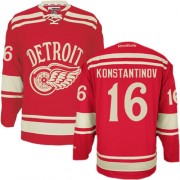 Detroit Red Wings ＃16 Men's Vladimir Konstantinov Reebok Premier Red 2014 Winter Classic Jersey