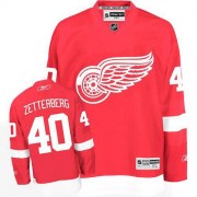 Detroit Red Wings ＃40 Men's Henrik Zetterberg Reebok Premier Red Home Jersey