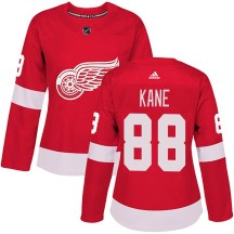 Detroit Red Wings Women's Patrick Kane Adidas Authentic Red Home Jersey