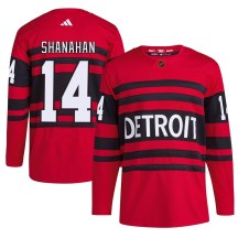 Detroit Red Wings Youth Brendan Shanahan Adidas Authentic Red Reverse Retro 2.0 Jersey