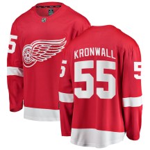 Detroit Red Wings Men's Niklas Kronwall Fanatics Branded Breakaway Red Home Jersey