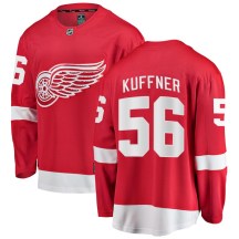 Detroit Red Wings Men's Ryan Kuffner Fanatics Branded Breakaway Red Home Jersey