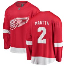 Detroit Red Wings Men's Olli Maatta Fanatics Branded Breakaway Red Home Jersey
