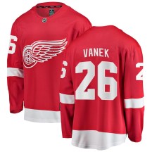 Detroit Red Wings Men's Thomas Vanek Fanatics Branded Breakaway Red Home Jersey