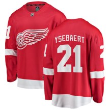 Detroit Red Wings Men's Paul Ysebaert Fanatics Branded Breakaway Red Home Jersey