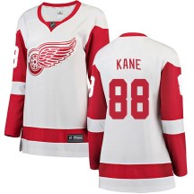 Detroit Red Wings Women's Patrick Kane Fanatics Branded Breakaway White Away Jersey