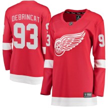 Detroit Red Wings Women's Alex DeBrincat Fanatics Branded Breakaway Red Home Jersey