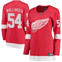 Detroit Red Wings Women's William Wallinder Fanatics Branded Breakaway Red Home Jersey