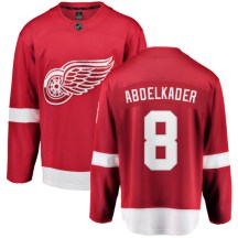 Detroit Red Wings Youth Justin Abdelkader Fanatics Branded Breakaway Red Home Jersey