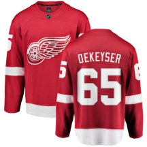 Detroit Red Wings Men's Danny DeKeyser Fanatics Branded Breakaway Red Home Jersey