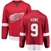 Detroit Red Wings Youth Gordie Howe Fanatics Branded Breakaway Red Home Jersey