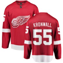 Detroit Red Wings Youth Niklas Kronwall Fanatics Branded Breakaway Red Home Jersey