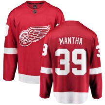 Detroit Red Wings Youth Anthony Mantha Fanatics Branded Breakaway Red Home Jersey