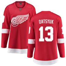 Detroit Red Wings Women's Pavel Datsyuk Fanatics Branded Breakaway Red Home Jersey