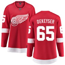 Detroit Red Wings Women's Danny DeKeyser Fanatics Branded Breakaway Red Home Jersey