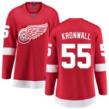 Detroit Red Wings Women's Niklas Kronwall Fanatics Branded Breakaway Red Home Jersey