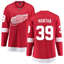 Detroit Red Wings Women's Anthony Mantha Fanatics Branded Breakaway Red Home Jersey