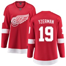 Detroit Red Wings Women's Steve Yzerman Fanatics Branded Breakaway Red Home Jersey