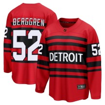 Detroit Red Wings Youth Jonatan Berggren Fanatics Branded Breakaway Red Special Edition 2.0 Jersey