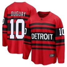 Detroit Red Wings Youth Ron Duguay Fanatics Branded Breakaway Red Special Edition 2.0 Jersey