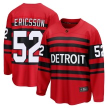 Detroit Red Wings Youth Jonathan Ericsson Fanatics Branded Breakaway Red Special Edition 2.0 Jersey