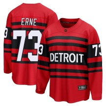 Detroit Red Wings Youth Adam Erne Fanatics Branded Breakaway Red Special Edition 2.0 Jersey