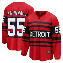 Detroit Red Wings Youth Niklas Kronwall Fanatics Branded Breakaway Red Special Edition 2.0 Jersey