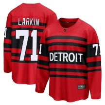Detroit Red Wings Youth Dylan Larkin Fanatics Branded Breakaway Red Special Edition 2.0 Jersey