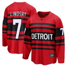 Detroit Red Wings Youth Ted Lindsay Fanatics Branded Breakaway Red Special Edition 2.0 Jersey