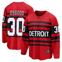 Detroit Red Wings Youth Chris Osgood Fanatics Branded Breakaway Red Special Edition 2.0 Jersey