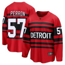 Detroit Red Wings Youth David Perron Fanatics Branded Breakaway Red Special Edition 2.0 Jersey