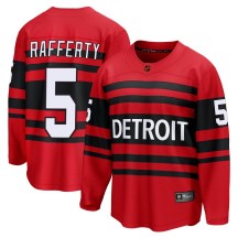 Detroit Red Wings Youth Brogan Rafferty Fanatics Branded Breakaway Red Special Edition 2.0 Jersey
