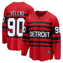 Detroit Red Wings Youth Joe Veleno Fanatics Branded Breakaway Red Special Edition 2.0 Jersey
