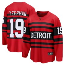 Detroit Red Wings Youth Steve Yzerman Fanatics Branded Breakaway Red Special Edition 2.0 Jersey
