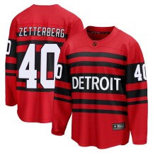 Detroit Red Wings Youth Henrik Zetterberg Fanatics Branded Breakaway Red Special Edition 2.0 Jersey