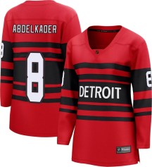Detroit Red Wings Women's Justin Abdelkader Fanatics Branded Breakaway Red Special Edition 2.0 Jersey