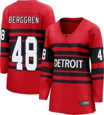 Detroit Red Wings Women's Jonatan Berggren Fanatics Branded Breakaway Red Special Edition 2.0 Jersey