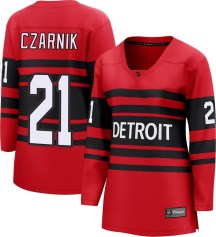 Detroit Red Wings Women's Austin Czarnik Fanatics Branded Breakaway Red Special Edition 2.0 Jersey