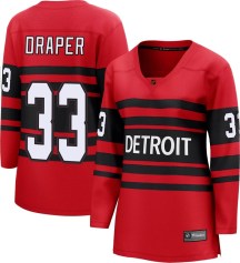 Detroit Red Wings Women's Kris Draper Fanatics Branded Breakaway Red Special Edition 2.0 Jersey
