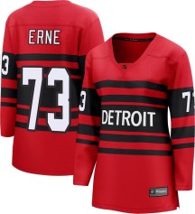 Detroit Red Wings Women's Adam Erne Fanatics Branded Breakaway Red Special Edition 2.0 Jersey