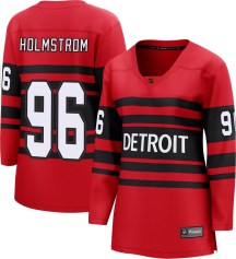 Detroit Red Wings Women's Tomas Holmstrom Fanatics Branded Breakaway Red Special Edition 2.0 Jersey