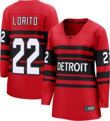 Detroit Red Wings Women's Matthew Lorito Fanatics Branded Breakaway Red Special Edition 2.0 Jersey