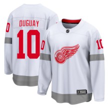 Detroit Red Wings Youth Ron Duguay Fanatics Branded Breakaway White 2020/21 Special Edition Jersey