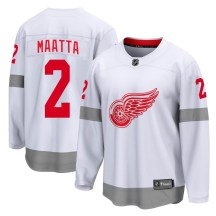 Detroit Red Wings Youth Olli Maatta Fanatics Branded Breakaway White 2020/21 Special Edition Jersey