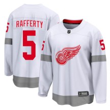 Detroit Red Wings Youth Brogan Rafferty Fanatics Branded Breakaway White 2020/21 Special Edition Jersey
