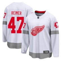 Detroit Red Wings Youth James Reimer Fanatics Branded Breakaway White 2020/21 Special Edition Jersey