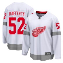 Detroit Red Wings Men's Brogan Rafferty Fanatics Branded Breakaway White 2020/21 Special Edition Jersey